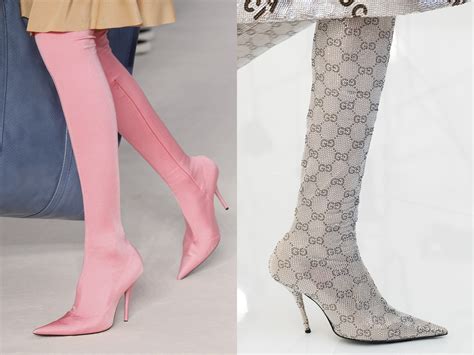 gucci collab with balenciaga|balenciaga gucci heels.